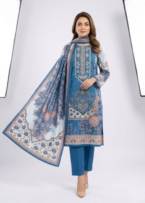 Jamjam Cotton-03 Pcs-Blue