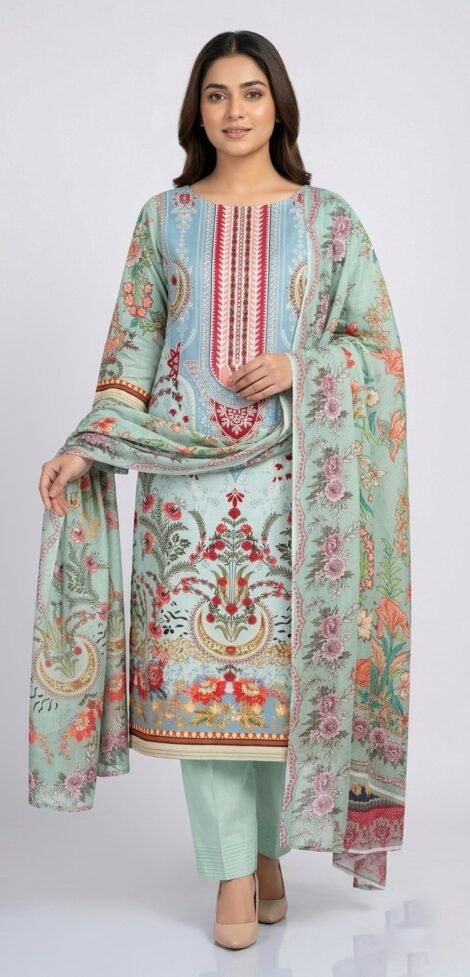 jamjam cotton loan three piece