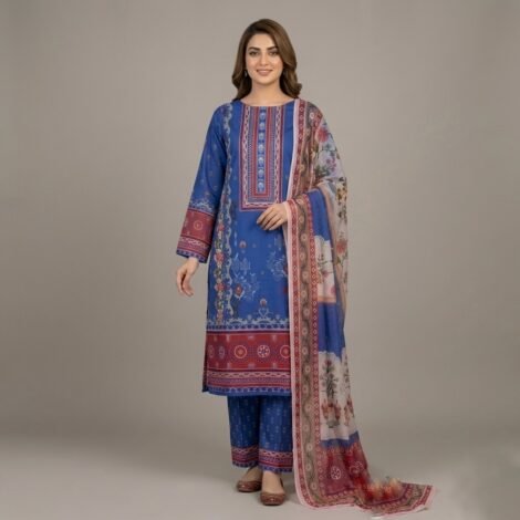 zamzam digital lawn three piece